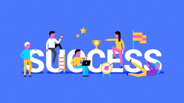 PANTUN MOTIVASI SUKSES - Ilustrasi kesuksesan dari Freepik.com. Baca kumpulan pantun motivasi sukses, berisi pesan dan nasihat bijak untuk meraih masa depan cerah, bagikan kepada teman atau sahabat.