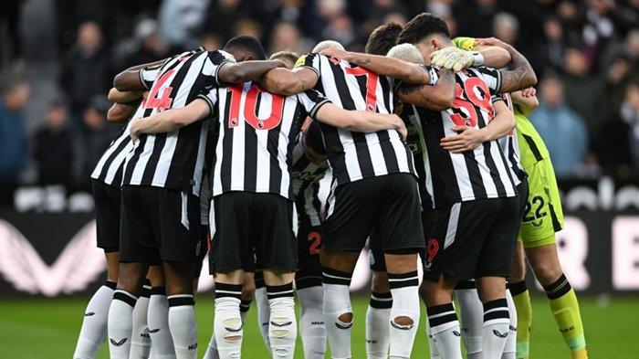 Skuat Newcastle United, pasukan Eddie Howe bakal tandang ke markas PSG di Champions League