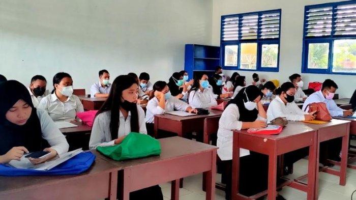 Pelaksanaan tes SKD CPNS/CASN di lingkungan Pemerintah Kabupaten Bulungan, Kalimantan Utara (TRIBUNKALTARA.COM)