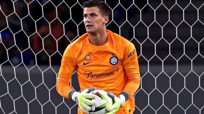 Penampilan Filip Stankovic di bawah mistar gawang Inter Milan dalam pertandingan pramusim 2023-2024. (Instagram/@stankovicfilip)