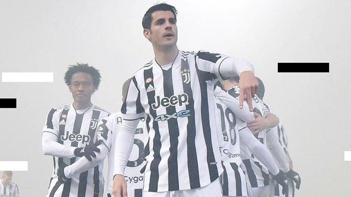 Penyerang Juventus, Alvaro Morata. (Instagram / @juventus)