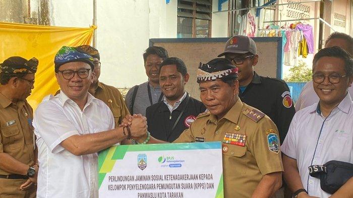 Gubernur Provinsi Kalimantan Utara Zainal Arifin Paliwang memberikan perhatian besar untuk perlindungan jaminan sosial ketenagakerjaan bagi Kelompok Peneyelenggara Pemungutan Suara (KPPS) dan Panwaslu pada Pemilu 2024.