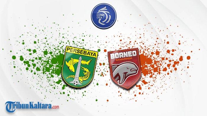 Persebaya vs Borneo FC di Liga 1. (TribunKaltara.com / Cornel Dimas Satrio)