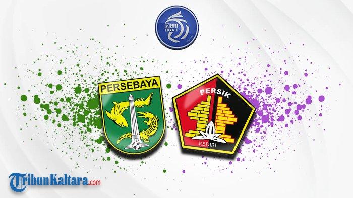 Persebaya vs Persik di Liga 1. Berikut ini prediksi skor Persebaya vs Persik di Liga 1 pada Rabu 11 Desember 2024, dimana Kapten Bajul Ijo yakni Bruno Moreira dipastikan absen akibat hukuman kartu merah saat Derby Jatim kontra Arema FC. (TribunKaltara.com / Cornel Dimas Satrio)