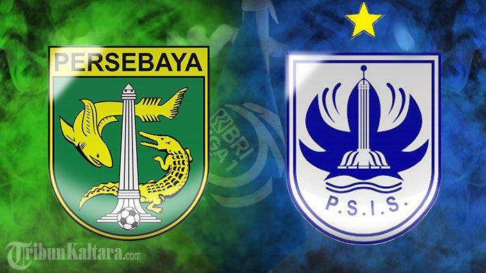PREDIKSI SKOR - Persebaya vs PSIS di Liga 1. Simak prediksi skor Persebaya Surabaya kontra PSIS Semarang di pekan ke-27 Liga 1, Mahesa Jenar senasib Persib Bandung dan PSM Makassar? (TribunKaltara.com)