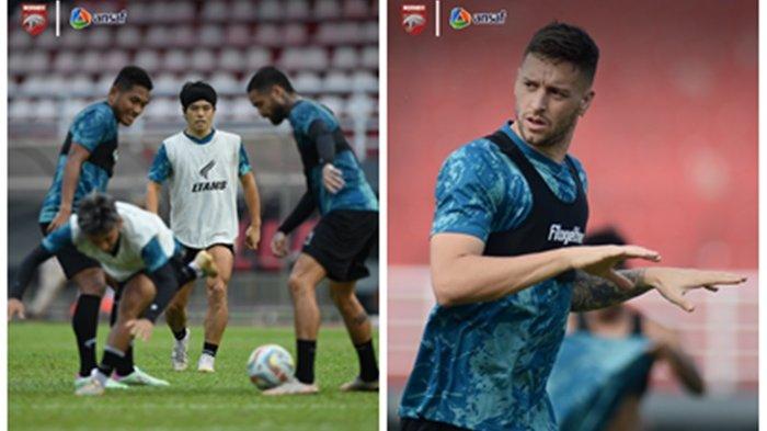 Persiapan terakhir sebelum duel Borneo FC vs Persita Tangerang di Liga 1 2023/2024 pekan ke 10, pada Jumat (25/8/2023). di kandang Pesut Etam, Stadion Segiri Samarinda.