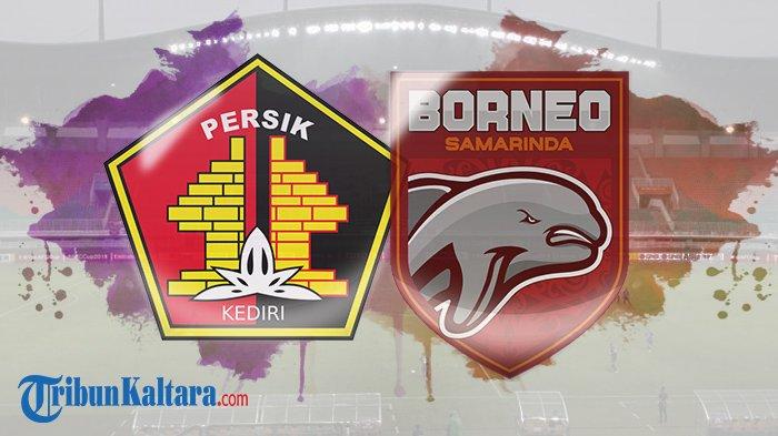 Persik vs Borneo FC. (TribunKaltara.com)