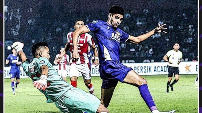 Berlaga di Stadion Brawijaya, Kediri, Jawa Timur, Sabtu (12/8/2023) malam, Persis Solo keok di markas Persik Kediri dengan skor 2-0.