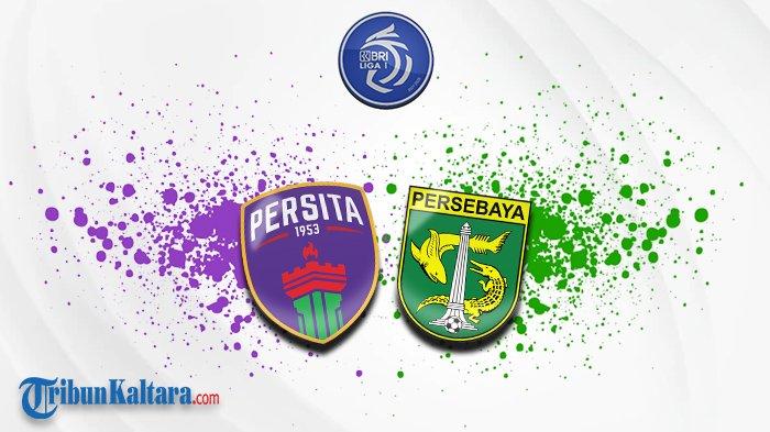 Persita vs Persebaya di Liga 1. (TribunKaltara.com / Cornel Dimas Satrio)