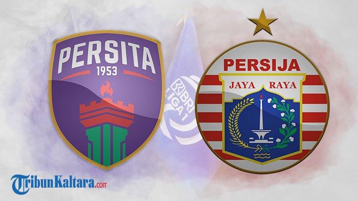 Persita vs Persija di Liga 1. (TribunKaltara.com/Cornel Dimas Satrio K)