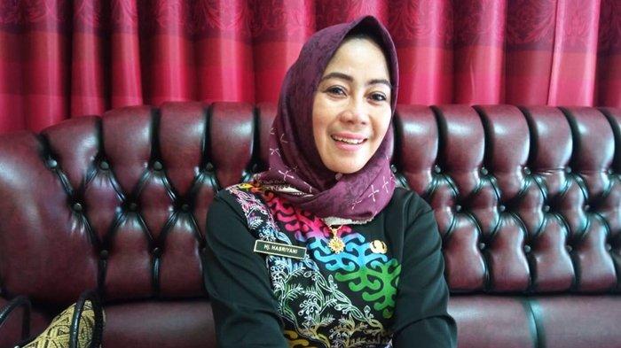 Kepala Disperindagkop Kaltara, Hasriyani (TRIBUNKALTARA.COM / MAULANA ILHAMI FAWDI)