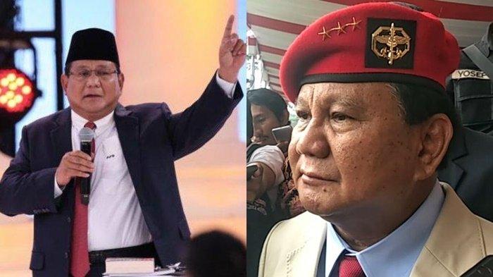 Menteri Pertahanan RI, Prabowo Subianto (Kolase TribunKaltara.com / KOMPAS.COM)