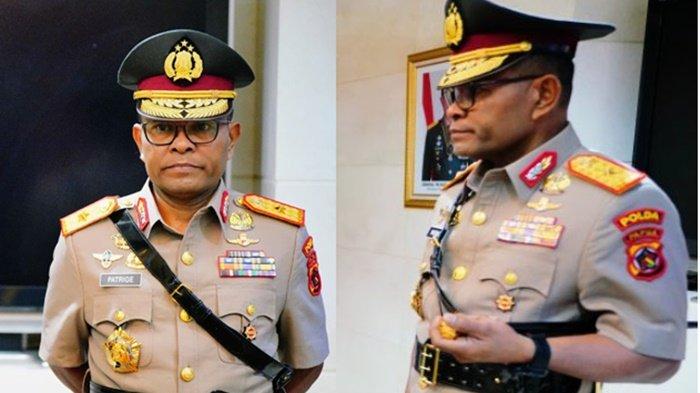 Hasil mutasi Polri, Irjen Pol Patrige Rudolf Renwarin kini didapuk jadi Kapolda Papua oleh Kapolri Jenderal Listyo Sigit Prabowo.