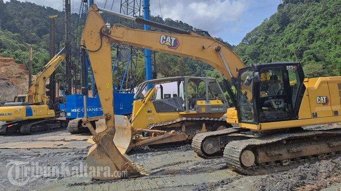 Ground breaking PLTA Mentarang Induk di Malinau. Salah proyek strategis nasional di Kaltara yang membutuhkan tenaga ahli bidang konstruksi. (TribunKaltara.com / Edy Nugroho)
