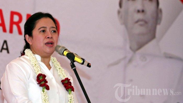 Puan Maharani. (TRIBUN MEDAN/DANIL SIREGAR)