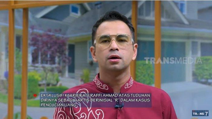 Raffi Ahmad bakal bergabung dengan PAN (Partai Amanat Nasional).(Tangkapan Layar YouTube FYP)