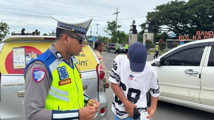 razia tilang di Malinau 240725_1