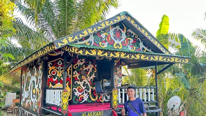 Lapas Kelas IIB Nunukan menambah objek wisata baru di SAE LaNuka berupa Rumah Adat Kalimantan.