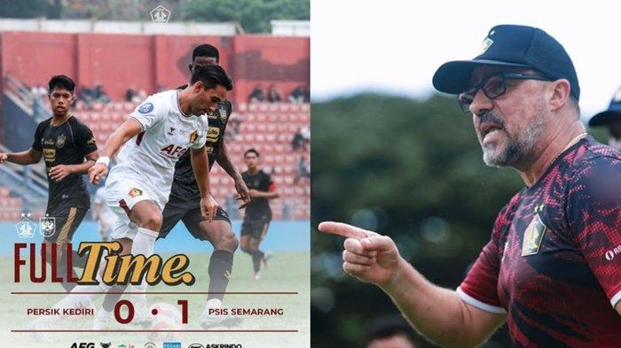 Berikut ini sebab Persik Kediri dipermalukan oleh PSIS Semarang di Liga 1, seperti diungkap oleh pelatih Macan Putih, Marcelo Rospide.