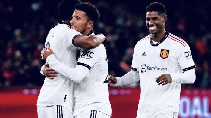 Selain Anthony Martial, penyerang lainnya Manchester United, yakni Marcus Rashford turut menyumbang gol pada menit 48, dan ditutup oleh Jadon Sancho pada menit 59.
