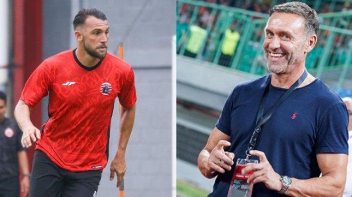 Thomas Doll (kanan) dan Marko Simic 