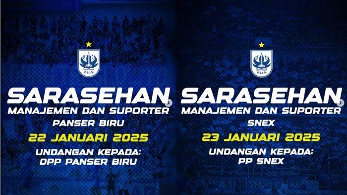 Jajaran CEO PSIS Yoyok Sukawi pun beri reaksi usai Panser Biru dan Snex memilih absen dalam Sarasehan yang diinisiasi manajemen Mahesa Jenar usai dilibas Persis Solo di pekan ke-19 Liga 1.