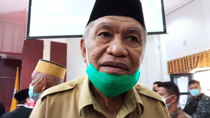 Udin Hianggio, ditemui di Gedung DPRD Kaltara, Tanjung Selor, Selasa (29/12/2020). ( TRIBUNKALTARA.COM / FAWDI )