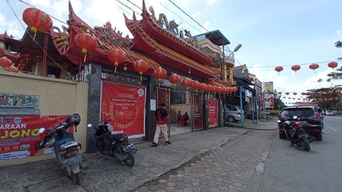 FOTO Klenteng Ta Pek Kong di Tanjung Selor saat diabadikan beberapa waktu lalu.
