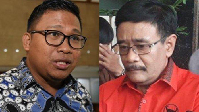 Wasekjend partai Demokrat, Irwan dan Ketua DPP PDI-P Djarot Saiful Hidayat. (KOLASE TRIBUNKALTARA.COM)