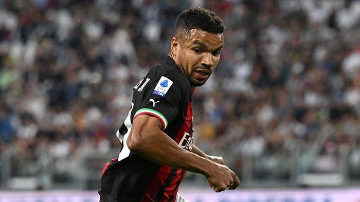 Junior Messias ketika memperkuat AC Milan pada musim 2022/2023.