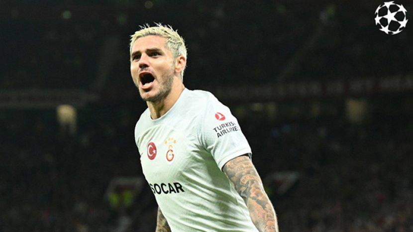 Hasil Liga Champions, Galatasaray Comeback, Icardi Kubur Manchester United di Old Trafford