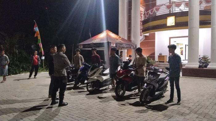 Kepolisian Sektor (Polsek) Baamang, Polres Kotawaringin Timur (Kotim), mengamankan 7 kendaraan berknalpot brong yang kerap membuat kebisingan di kawasan Wisata Kuliner Terowongan Nur Mentaya Sampit.