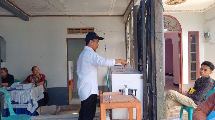 BREAKING NEWS, suasana PSU di TPS 81, Kelurahan Palangka, Kecamatan Jekan Raya, Palangkaraya, Sabtu (24/2/2024).