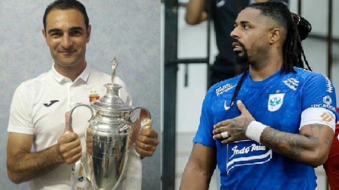 Carlos Fortes dan Gilbert Agius Pelatih PSIS Semarang