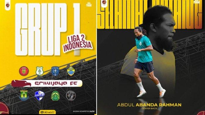 Daftar Pemain Sriwijaya FC jelang Hadapi PSMS Medan dan Persiraja di Liga 2 2024