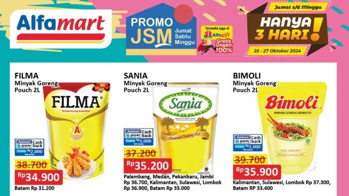 Cek Daftar Promo JSM Alfamart Hari Ini Ada Bimoli Rp 35.900
