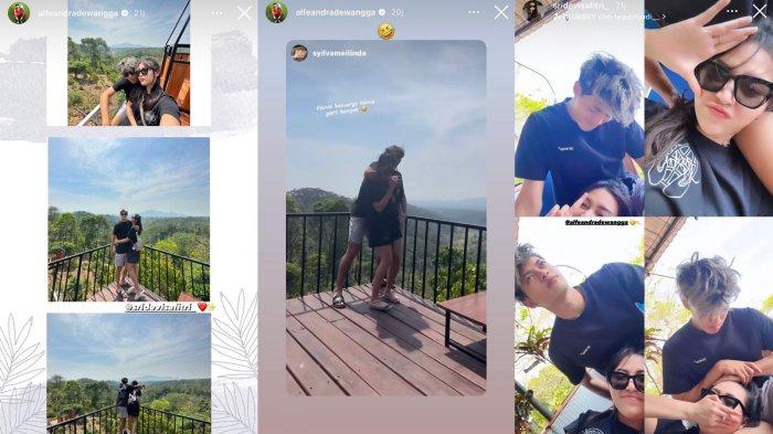 Alfeandra Dewangga pamer momen berlibur bareng keluarga, bek PSIS terciduk gendong sang kekasih.