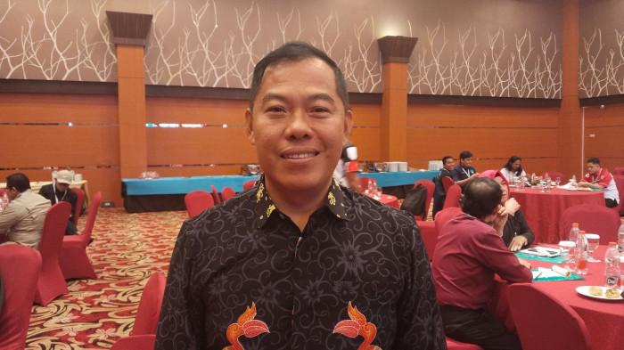 WAWANCARA - Ketua Harian Dewan Adat Dayak (DAD) Kabupaten Kotawaringin Timur (Kotim), Gahara, saat ditemui oleh Tribunkalteng.com, beberapa waktu yang lalu.