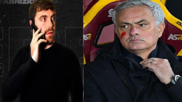 Fabrizio Romano dan Jose Mourinho
