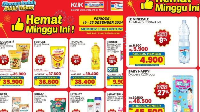 Katalog Promo Indomaret 19-24 Desember 2024, Hemat Minggu Ini Minyak Goreng 2 Liter Rp 37.600