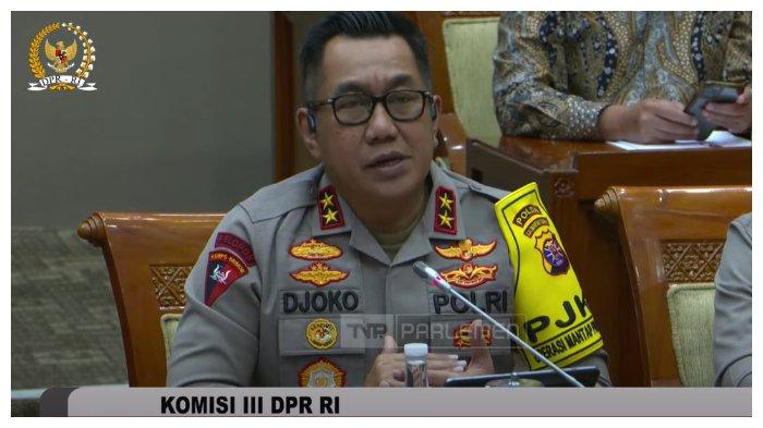 Komisi III DPR RI melakukan rapat dengan Kapolda Kalteng, Irjen Pol Djoko Poerwanto, di Ruang Komisi III DPR RI, Selasa (17/12/2024) siang WIB.