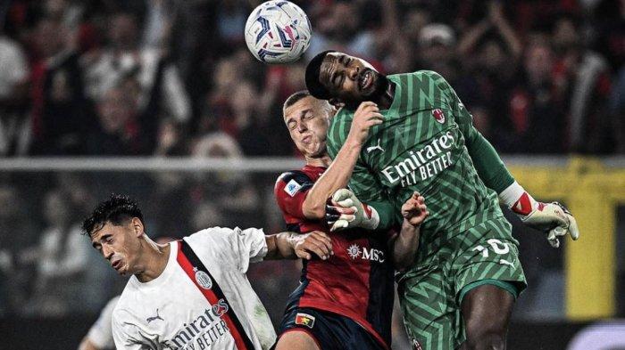 Mike Maignan absen di laga AC Milan vs Juventus, posisi sang kiper digantikan Marco Sportiello