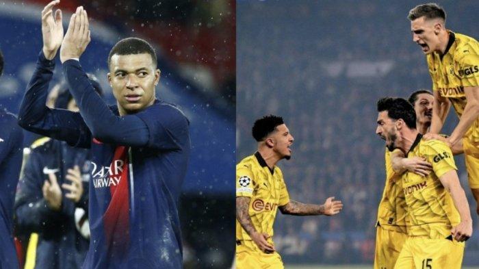 Hasil Akhir PSG vs Dortmund leg 2 semifinal Liga Champions (UCL) 2023/2024,
