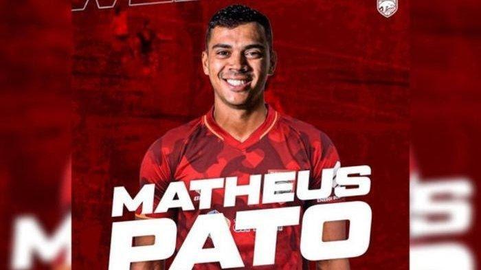 Eks Pemain Borneo FC, Matheus Pato.