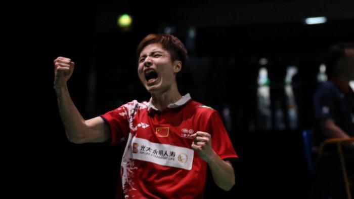 Pemain tunggal China, Shi Yu Qi.