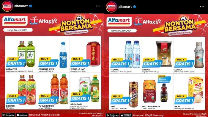 Promo Alfamart Spesial Nobar Timnas Indonesia Hari Ini, BTS Coffee dan ...