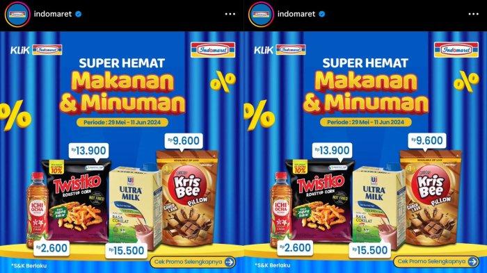 Promo Heboh Hari Ini: Indomaret Kusuka, Nabati, Dua Belibis Rp5.000