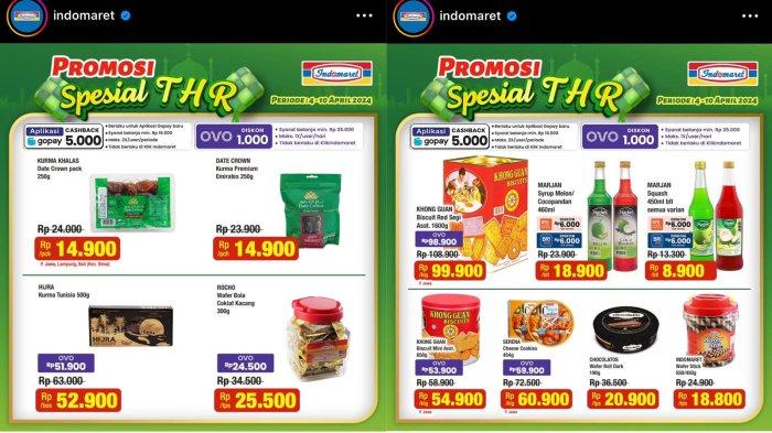 Promo Spesial THR Indomaret hari ini, Jumat (5/4/2024) sampai 10 April 2024, Chocolatos Wafer kaleng diskon Rp 20.900