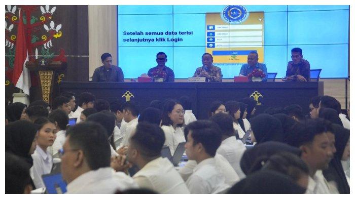 Proses rekrutmen Calon Pegawai Negeri Sipil (CPNS) Tahun 2024 di Lingkungan Kantor Wilayah Kementerian Hukum dan Hak Asasi Manusia Kalimantan Tengah (Kanwil Kemenkumham Kalteng) telah memasuki tahapan Seleksi Kompetensi Dasar (SKD) mulai Sabtu (19/10/2024).