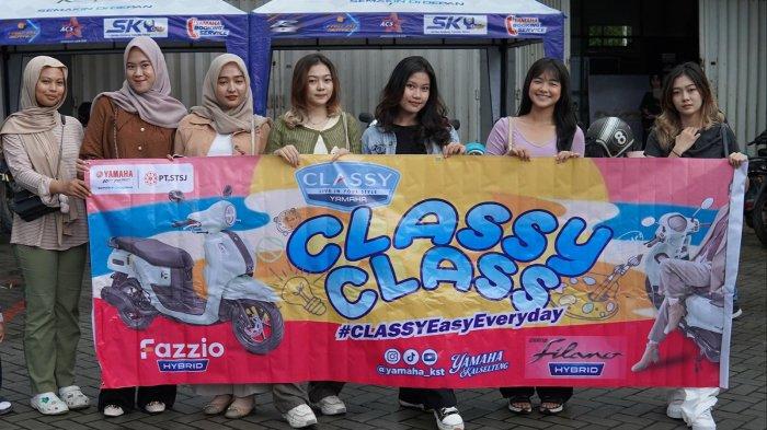 PT Surya Timur Sakti Jatim (STSJ) Yamaha melalui Yamaha Classy Class kembali menggelar kegiatan Clay Charm Keychains bersama Fun-lovinf Friend yang mengambil tema 'Bikin Gantungan Kunci Model karyamu Sendiri', di Spaceground Banjarmasin, Sabtu (23/11/2024) lalu.